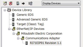Setting method For Class1 tag communications, set the Producer Tag and the Consumer Tag on the RJ71EIP91 on the Producer side and the RJ71EIP91 on the Consumer side.
