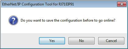 Menu The following table lists the menu items of EtherNet/IP Configuration Tool. Item Description Reference File Saves a project and configures print setting and window structure.