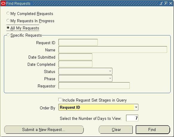 Chapter 5: Reporting Submitting and Viewing Reports Once you have defined and saved a report, click on the Submit Report button in the Audit Report form.