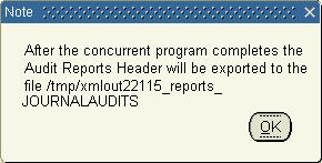 Chapter 7: Audit Migration term xmlout designates XML output, a number (22115 in this example) serves as a unique identifier for an export operation, the term reports identifies the component