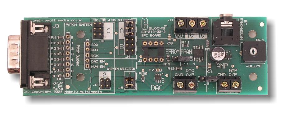 SPI Memory and D/A board datasheet EB013-00-2 Contents 1. About this document...2 2. General information...3 3. Board layout...4 4.