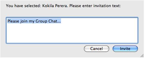 4.3 Group Chat (Conference IM) Bria 3 for Mac User Guide Enterprise Deployments Group chat allows you to exchange instant messages with a group of people in the same session.
