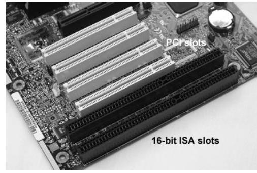I/O Expansion Slot Depending on the width and the technology, the expansion slot bus can be divided