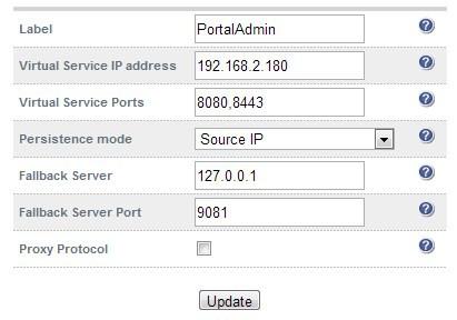 STEP2 Configure the Load balanced Central Administration Site Create the Virtual Server/Service (VIP) This VIP is used to provide access to the Central Administration website on ports 8080 & 8443. v7.
