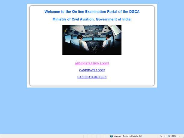 INSTRUCTIONS FOR THE ONLINE TEST This document details the Instructions and Procedures to be