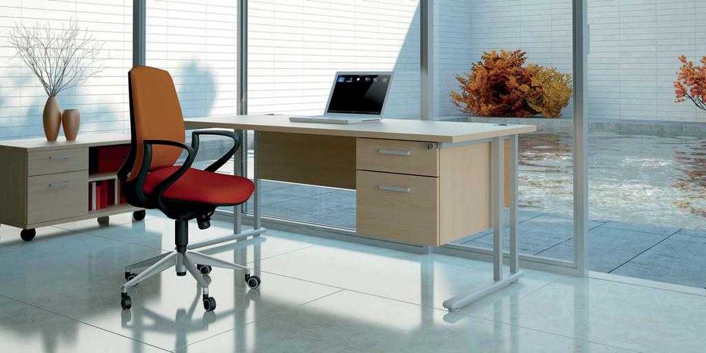 Flexi Fixed Pedestals Fixed pedestals are an attractive way of keeping personal files allocated to a single desk. Available in a 3 drawer and 2 drawer options.