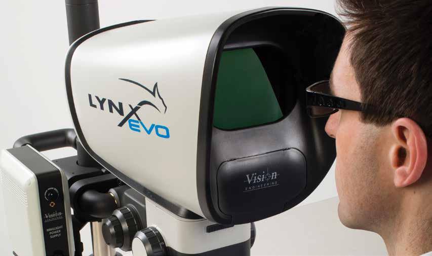 High productivity eyepiece-less stereo microscope Unrivaled ergonomics improves productivity Advanced optics allows fast and accurate inspection