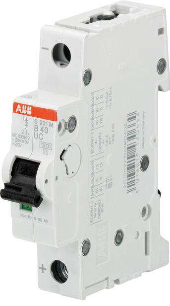 8 CIRCUIT PROTECTION UL 489 AND UL 1077 Product selction guide MCB s per UL1077 / CSA 22.2 No.