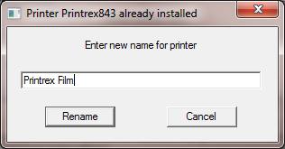 Some of the Windows printers may require a value to be entered for the Gap to start of print.