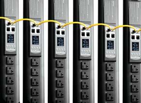 Connection & Remote Access High Density PDU Management InfraPower features a high density flexible PDU system coupled with an equally flexible management software.