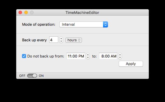 Time Machine Pros Built into OS