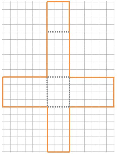 Classwork Opening Exercise (8 minutes): of a Right Rectangular Prism Students use prior knowledge to find the surface area of the given right rectangular prism by decomposing the prism into the plane