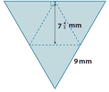 Lesson Exit Ticket Sample Solutions 1. The right hexagonal pyramid has a hexagon base with equal-length sides.