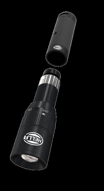 5m. Viewing Angle 10-70 The small LED Flashlight is compact and designed to have in the pocket