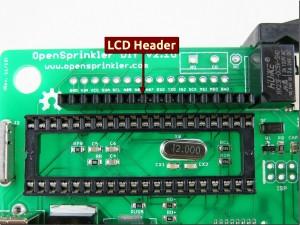 Solder the relay and the 1x16 LCD female pin header. [Note: some kits may come with yellow-colored relays].