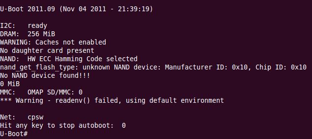 For example in above case: host $ minicom D /dev/ttyusb2 You are now back to the console. Press Enter to get the Login script. Login as root like above.