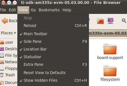 When you try to browse to the.gdbinit file, you will need to R- Click -> Show Hidden Files to see the file. The.