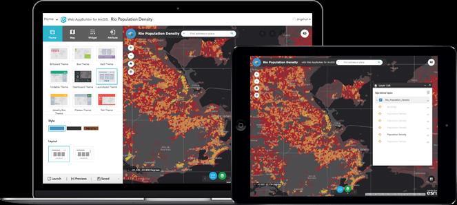 edition Built using the ArcGIS API for