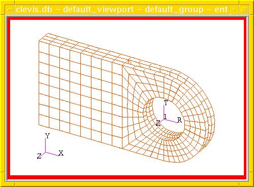 LESSON 4 Finite Element Model of a 3-D Clevis Objectives: Apply a nonuniform mesh seed near a critical