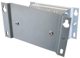 Mini Combicom connector (Front access) Size: 110x181x88mm (WxLxH) MiniFlex MiniRack Wallmount Kit MF-MR-RAIL-WALLMOUNT,V1 MiniFlex Dual Unit for 2 Linecards MF-DU-RAIL-2U2S-DC,
