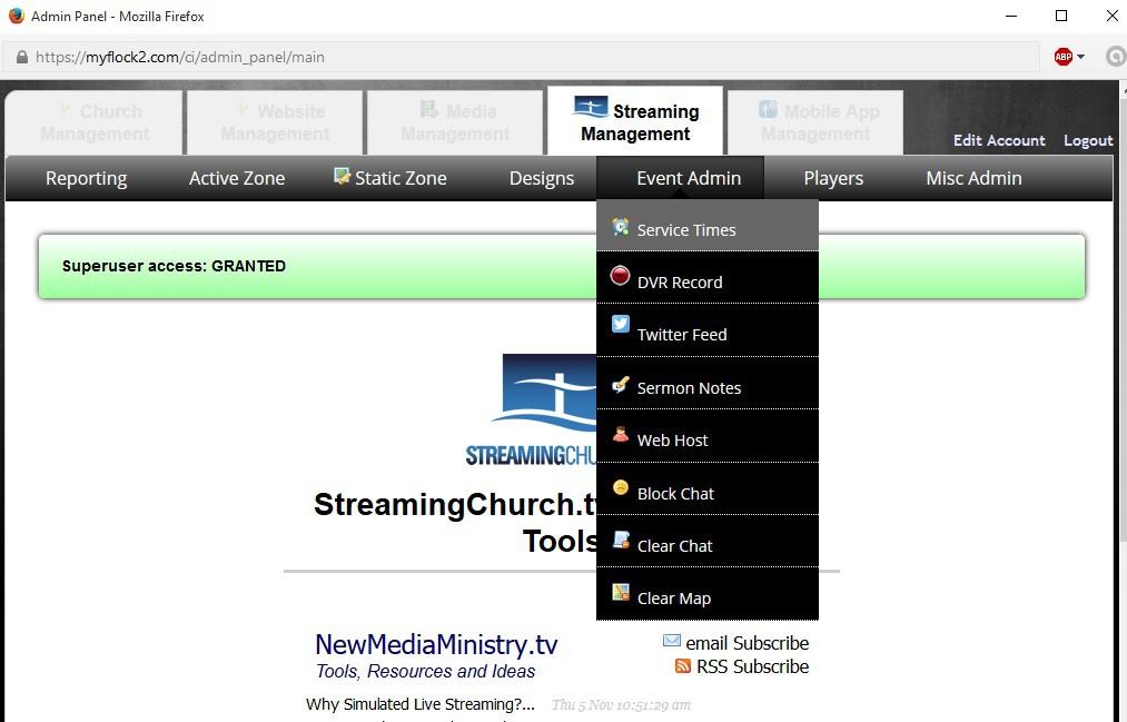Simulated Live Streaming You have the option of doing a simulated live streaming event. Here are some easy steps to accomplish this. 1. Upload a video using FTP software to your on-demand server.