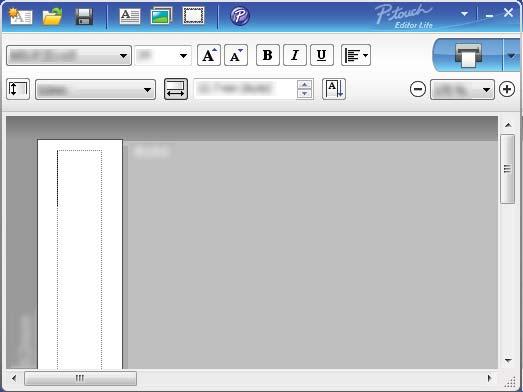 10 How to Use P-touch Editor Lite (Windows only) 10 With P-touch Editor Lite, you can quickly create various simple label layouts without installing any drivers or software.