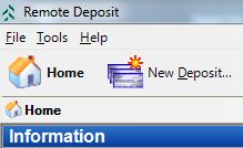 Open your Remote Deposit program by going to start/programs/associatedbank/remotedeposit log in with your user