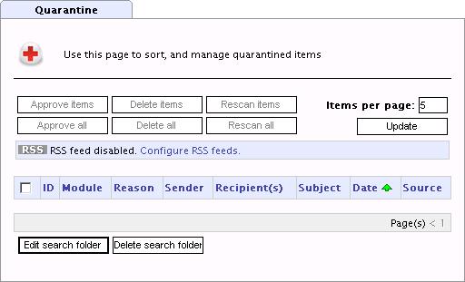 Screenshot 62 - New Search Folder - filtering by date 8. A search folder can also filter emails by date.