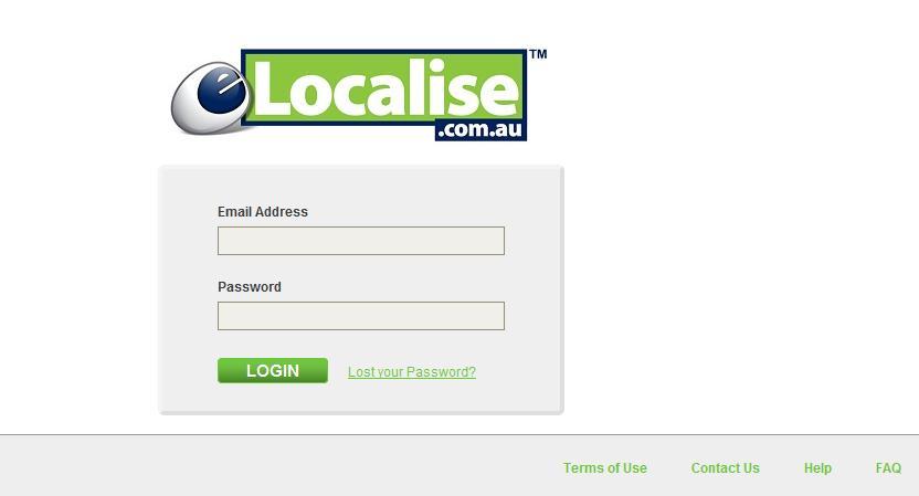 1. Introduction to Mobile Platform 1.1. Login Page Your login page can be accessed via this link or type into you internet search browser: http://elocalise.