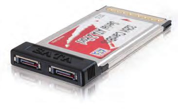 2-Port SATA Card Bus Add two high-speed SATA ports to your notebook The 2-Port SATA PC Card from Cables To Go brings cutting edge technology to your notebook.