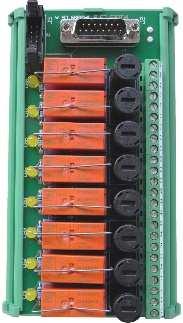 INT-DO8-R-F interface unit and associated cable CBL-PVXDM-DV-DO3-A1 SE4002S1T2B1 24 Vdc, High-side, Terminal