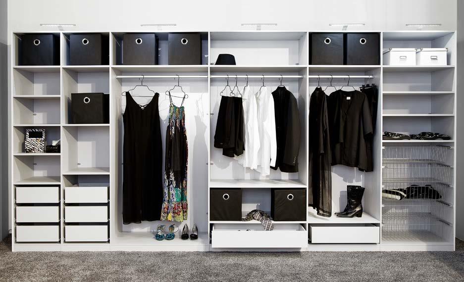 design to your PREFERENCES Save modular range is the smart wardrobe solution.