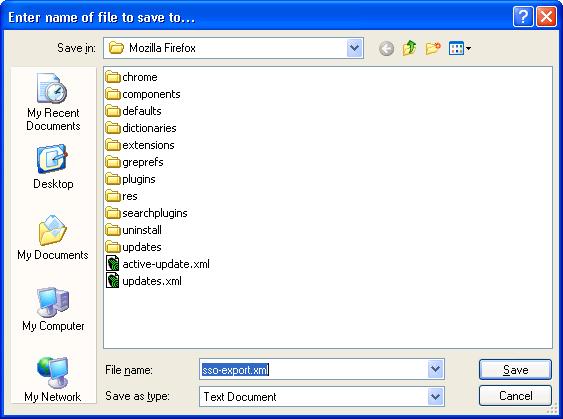 9 Click OK. The Save File As dialog box is displayed. 10 Provide a name to the file, select the file location, and click Save. 14.