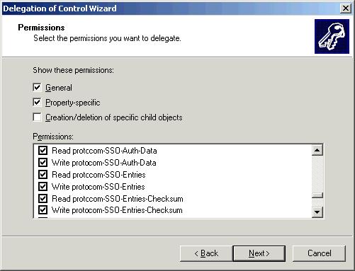 12 You are now finished with the delegate control wizard for the Service1-SecureLogin-Admins