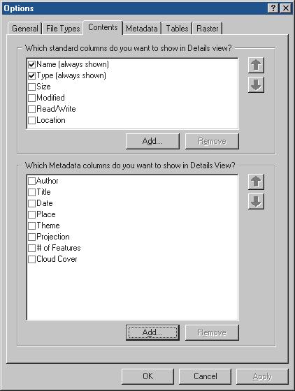 Metadata Column dialog box. Into the Caption text box, type the name of the column as it should appear in Details view.