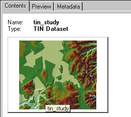 Thumbnails give you a quick look at an item s geographic data; they re useful when browsing through folders.