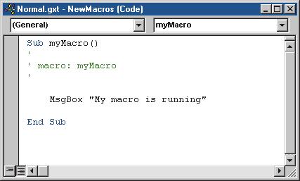 Click the Tools menu, point to Macros, and click Visual Basic Editor. 2.