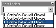 Working with UIControls If you create a macro and add it to a toolbar, you ve essentially customized what happens when you click the button.