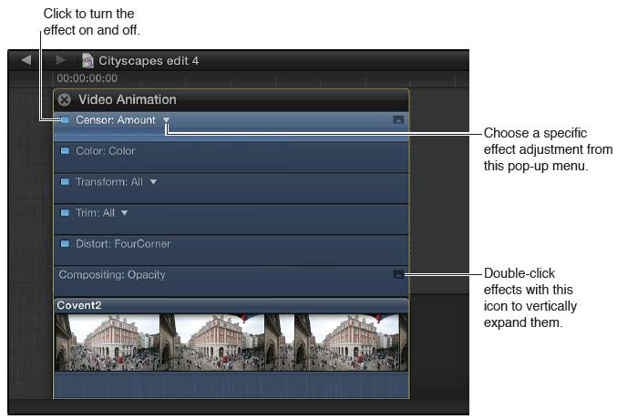 Additionally, you can set these parameters to fade in and out, allowing you to gradually apply the effect s settings. a. Select the clip with the video effect in the Timeline. b.
