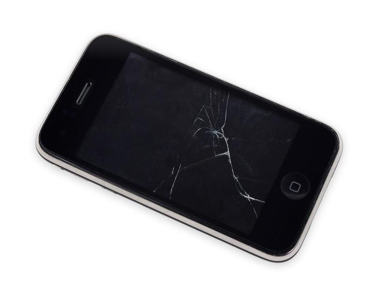 Step 1 Broken Glass If your display glass is cracked, keep further breakage contained and prevent
