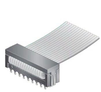 BOARD/WIRE-TO-BOARD CONNECTORS QUICKIE IDC PCB CONNECTOR FEATURES & BENEFITS Ideal for daisy