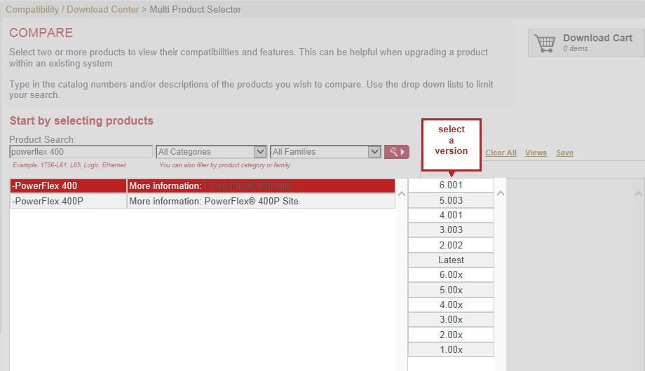 page IMPORTANT You must sign in to the Rockwell Automation website before downloading a firmware revision. 2.