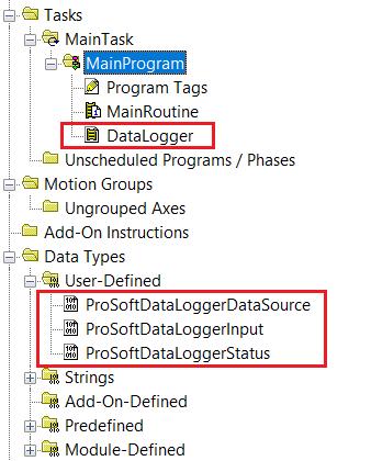 3 You may need to change the routine to map to the correct PLX51-DL instance name. Make sure that the mapping routine is called by the Program s Main Routine. Figure 5.