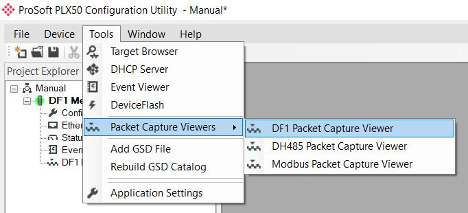 4 The packet capture can be saved to a file for further analysis by selecting the SAVE button on the toolbar.