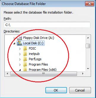 CRA Wiz and Fair Lending Wiz 6.9 Installation Instructions Choose Database Log File Folder dialog box. 2.
