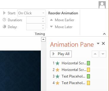 If you have several animated objects, it may help to rename the objects before reordering them