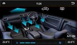 Radar Function Front & rear radar simulation view will appear when vehicle is in Park mode. Some vehicles may install a 360 panoramic camera.
