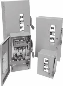 ulletin H Heavy uty Safety isconnect Switches Product Overview/Product Selection Fusible and Non-Fusible Type ulletin H Heavy uty Safety Switches switch ratings Type, R, or enclosures V: -phase,
