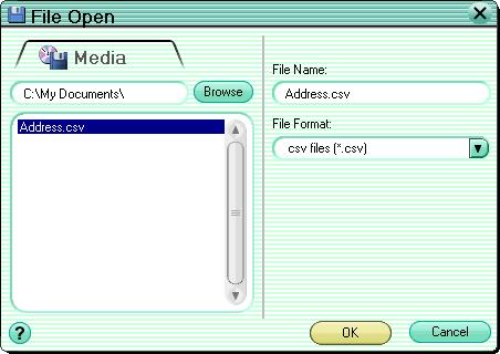 To change an e-mail address In the [Address Book] dialog box, select the address you want to change, and click the [Edit] button, then change the values in the [E-mail Address] dialog box.