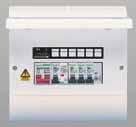 Qwikline ll - quick selector Select consumer unit: insulated units Standard Reference No. of Split load Reference No. of ways Dual incomer Reference No.